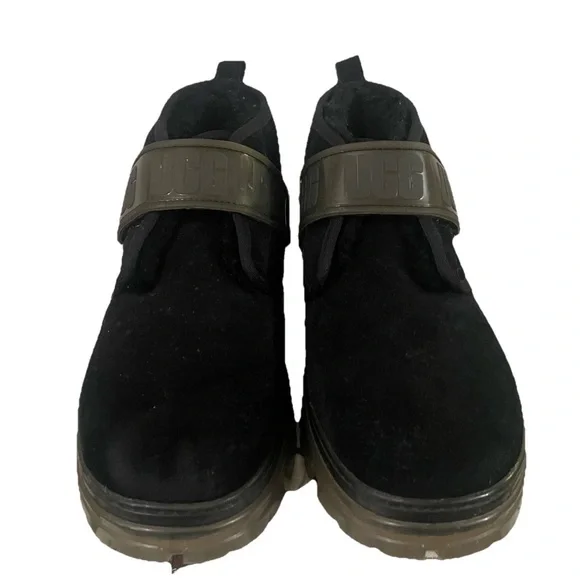 UGG Neumel Strap Boots Womens 10 Suede Shearling Lined Cozy Winter Shoes Warmed - Picture 2 of 6